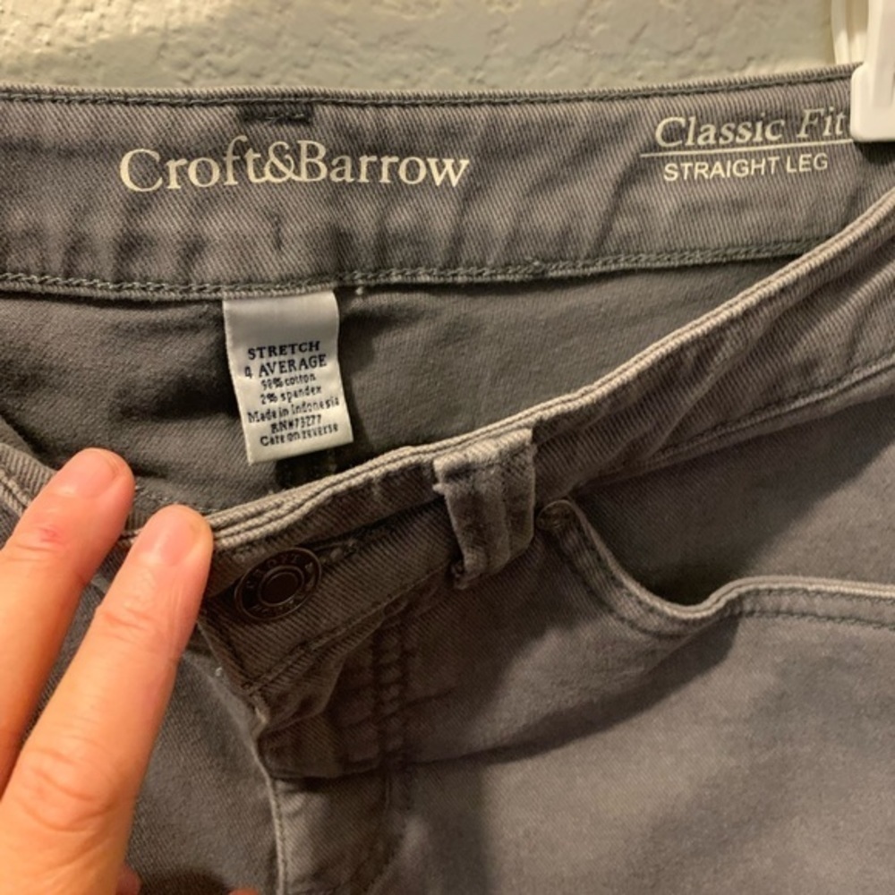 Croft & Barrow Classic Fit Straight Leg - Picture 5 of 6